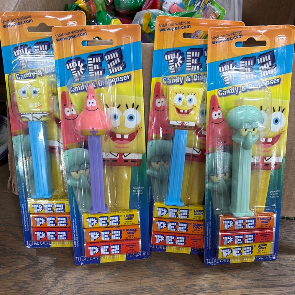 SpongeBob SquarePants Candy Dispenser Set